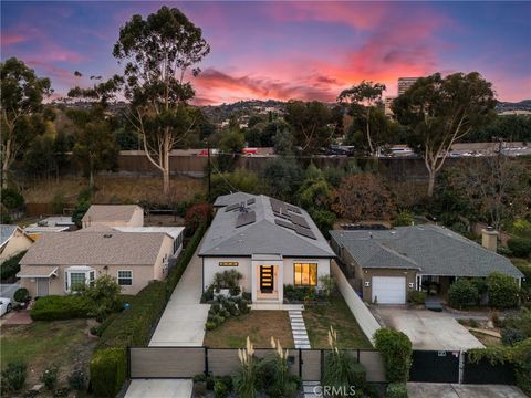 A home in Sherman Oaks