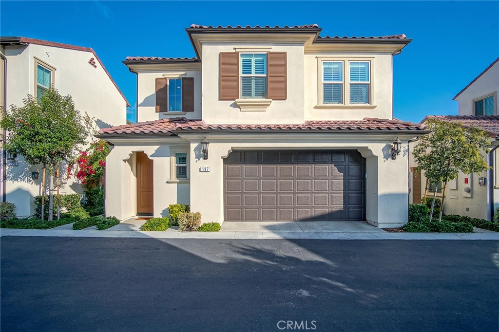 *** Located in the tranquil Portola Springs in Irvine! This highly upgraded detached newer home offers lots of light and a bright open floor plan. You will find a contemporary design family room with classic countryside hickory laminate wood flooring throughout along with custom designed shutters and roman shades. The open kitchen has beautiful quartz counter and island, pendant lights and upgraded Kitchenaid gas range. The backyard is adorned with luxurious landscaping. A gas line Is installed for outdoor cooking. Sit in front of the fountain to relax and enjoy. *** Upstairs 3 bedrooms, 2 full baths and an office loft area offering plenty of space. The over-sized master suite has a large master bathroom with marble counter, dual vanities, soaking tub, walk-in shower and a walk-in closet with double sided mirror door. *** And more!!! The garage is installed keyless entry pad. You’ll also find embedded extra overhead storage shelf in the garage. The upgraded 8 panel solar on the roof will bring you a cool summer without burning a hole in your pocket. Designer finishes throughout includes 9' ceilings, recessed lighting, custom paint, and 6 Panel doors. *** This home is close to shopping centers and parks. Over 15 amenity-rich parks in Portola Springs offer endless recreation. Award-winning Irvine Unified schools including the new, state-of-the-art Portola High School. Breathtaking Loma Ridge frames the village landscape. This fantastic home is priced to sell fast. Don’t Wait!