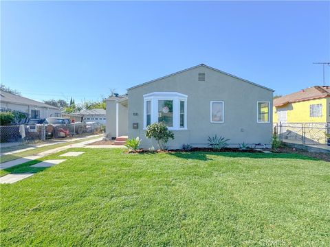 A home in Compton