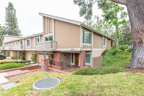 A home in Fullerton