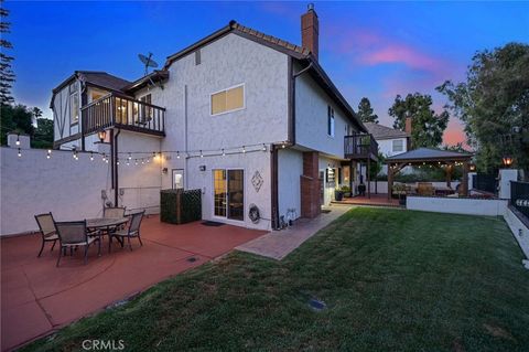 A home in Yorba Linda