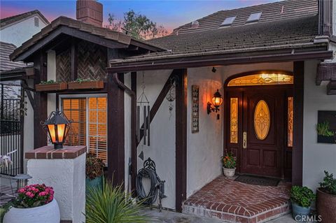 A home in Yorba Linda