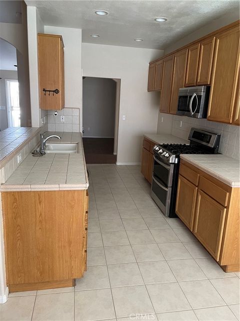 A home in Victorville