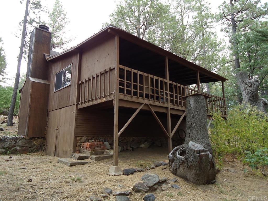 Wonderful Cabin in Mt Laguna. All rooms are large, making the cabin seem much larger than 650 sq ft. Completely redone inside . Very open floor plan with lots of windows. Kitchen and living room all one big open space. So you can cook and enjoy family or company at the same time. Beautiful wood flooring .There is a insert in the wood burning fireplace so cabin stays warm in the winter. The circular drive drops you off at the door and into a lg mudroom with storage. There are lots of custom wood storage areas. This cabin feels bright and open. The cabin has a covered deck across the back for looking at the trees and enjoying the evenings. Easy access to Sunrise Hwy for getting into the cabin in the snow. There is a storage area underneath for a workshop. This is a cabin in the Cleveland National Forest, Use is by permit, You only own the cabin, not the land. The permit is for 20 years and is up in 2028. The Forestry says it will be renewed. There are 4 costs a year, 1800+ for the permit, water is based on use, most run $400-500 , than you have insurance and taxes. There are no monthly costs. Mt Laguna is a special place, We have all 4 seasons, lots of animals like deer, turkeys, Chipmonks, . Its a wonderful community of friendly people.