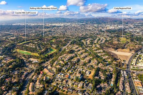 A home in Fullerton