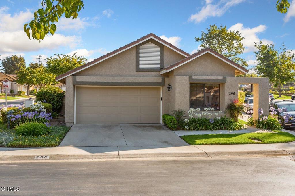 Welcome to this charming corner single story home featuring 2 bedrooms and 2 bathrooms located within the Laurelwood community in desirable Mission Oaks. Great floorplan, family room features a lovely fireplace, bedrooms on opposite ends of the home, direct access attached two car garage, indoor laundry area, and air conditioning. Enjoy the lovely weather Camarillo, CA has to offer year round in your own private backyard. Low HOA monthly dues include access to community pool, spa, tennis courts & RV parking!! Easy freeway access. Offered at $605,000.