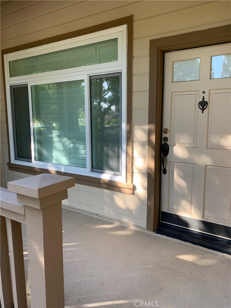 This beautiful townhome is conveniently located in a gated community in the city of Orange right next to Grijalva Park, which includes a sports center, trails and playground. It is just minutes away from freeways, regional parks, schools and shopping centers! This perfect unit is in a quiet corner of this gated community which features 2 pools, lush common areas with lovely shade trees and meticulously maintained grounds. This 3 story town home offers a 2-1/2 car garage on the bottom level where you will find laundry hookups. The main entry level is light and bright and has 2 separate living spaces, kitchen, dining area and half bath. Both bedrooms upstairs feature full ensuite bathrooms. The master suite is flooded with natural light and also includes a huge soaking tub. This unit has double paned windows, plantation shutters, and central air. Available for immediate move in. No pets.