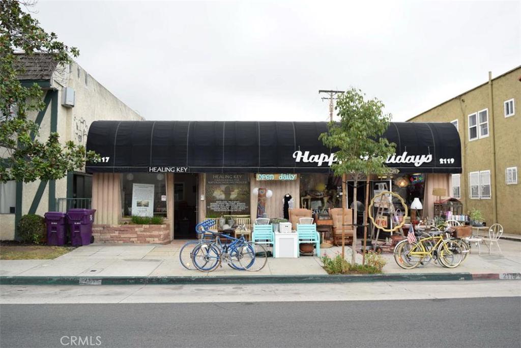 4-29: Deal fell thru, this is a steal now.* 2 clean stores + detached 2 bed SFR in back, all in excellent condition, on best retail street in Long Beach. Huge upside: long term tenants, rents are ridiculous. 3081 total sq ft, on 40 x 135 lot (5400 sq ft). Good curb, separate electric meters, great Rose Park area. 92 walkscore! 3 blocks from 4th Street's "retro row", .8 mile to beach. Zillow predicts 11.1% appreciation here next year. Hypnotherapist pays $750 mo. to mo.. Antique store pays $950 mo. to mo., has been there forever. SFR in back pays $1150 mo. to mo., been there forever also. LBCNR zoning allows myriad uses - see list in supplements.