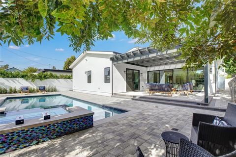 A home in Sherman Oaks