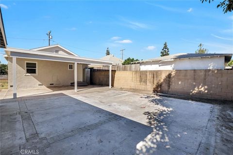 A home in Santa Ana