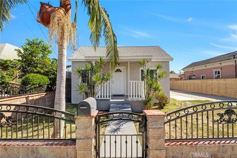 A home in Santa Ana