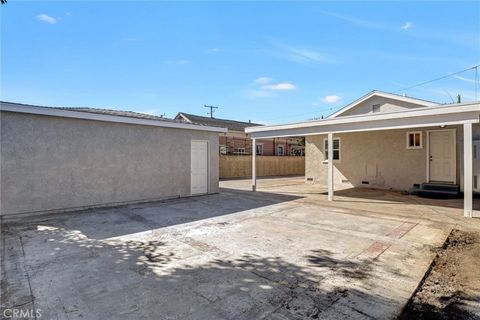 A home in Santa Ana