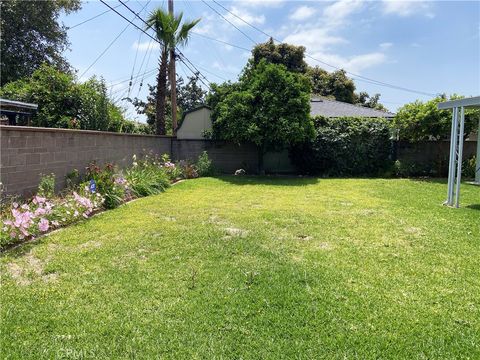 A home in Downey