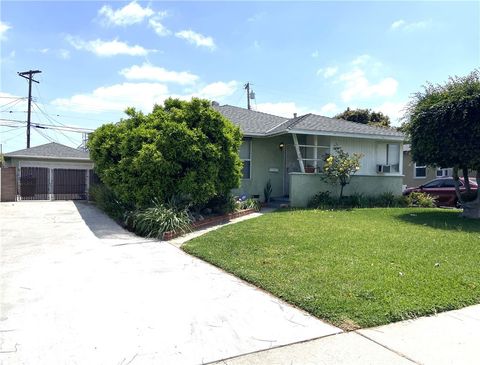 A home in Downey