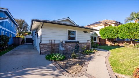 A home in Downey