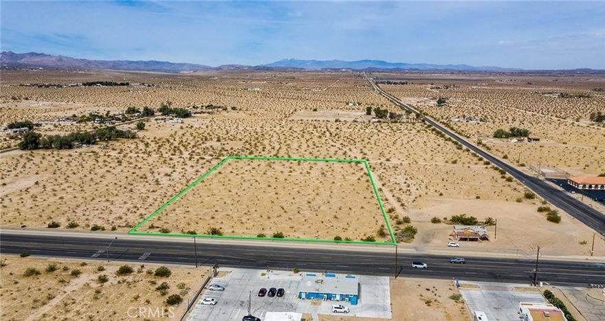 An exceptional commercial property on Adobe Road in 29 Palms. A few hundred feet from the Himalaya Plaza, the DMV , and the busy corner of Indian Trail and Adobe. This easy to develop flat 4.7 acre parcel could accommodate numerous commercial opportunities in this growing community. The High Desert is exploding with growth and tourism and affords the wise investor an opportunity to seize the moment and add to their portfolios. Owner is willing to carry with a reasonable down payment.