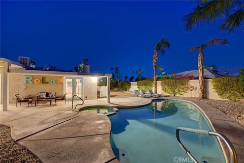 A home in Palm Springs