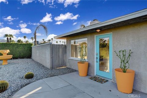 A home in Palm Springs