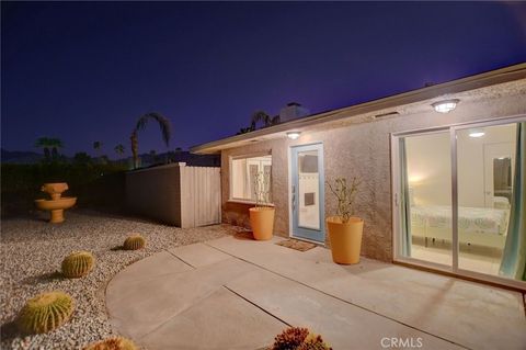 A home in Palm Springs