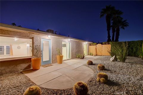 A home in Palm Springs