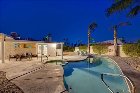 A home in Palm Springs