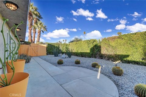 A home in Palm Springs