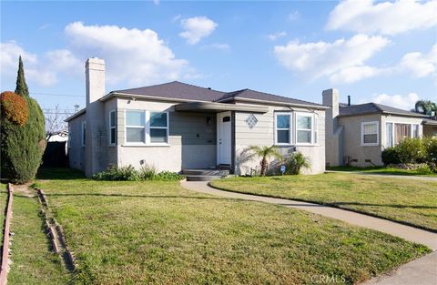 A home in Compton