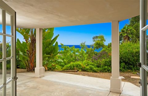 A home in Laguna Beach