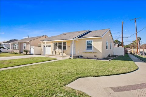 A home in Downey