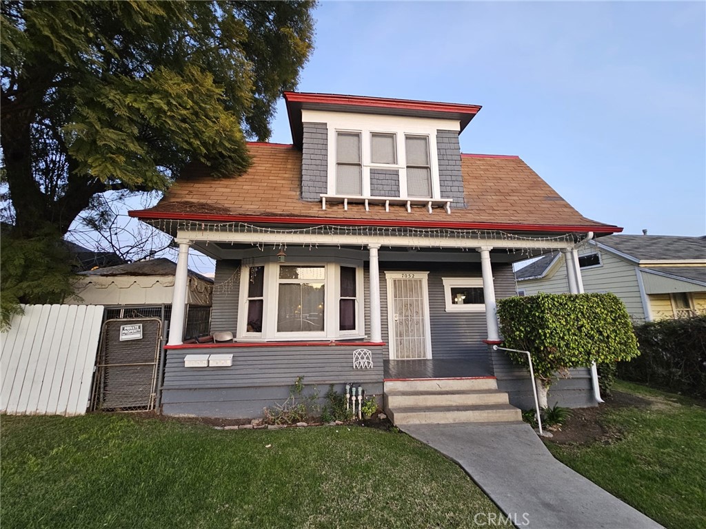 This is a Short Sale transaction subject to Lender Approval. Property is very bad condition and may not qualify for financing. This is a Duplex with 2 separate buildings. 7052 is the front unit with 4 bedrooms and 2 bathrooms. 7054 is the back unit with 1 bedroom and 1 bathroom. ***A Notice of Violation has been served to occupants from Whittier Police Department (see supplement)***