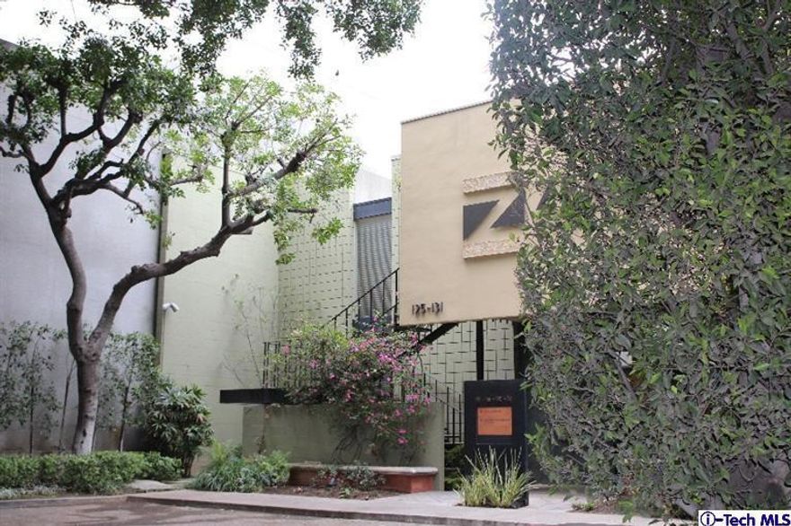 Old Pasadena comes with this space, with its restaurants, shops, historic buildings and great people watching at lunch and after hours steps away. This is a second floor suite with a separate staircase entry and a flexible floor plan.The space has been updated, painted and carpeted.Common area includes mens' and womens' rest rooms and a break room. Four parking places are reserved in the public garage steps away. See existing floor plan attached, but many of the interior walls are non-bearing so space can be reconfigured by tenant. Call agent for showing info.