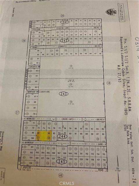 Photo of 0 Mineola Lane Lane, Big Bear City, CA 92314 (MLS # SR25081031)