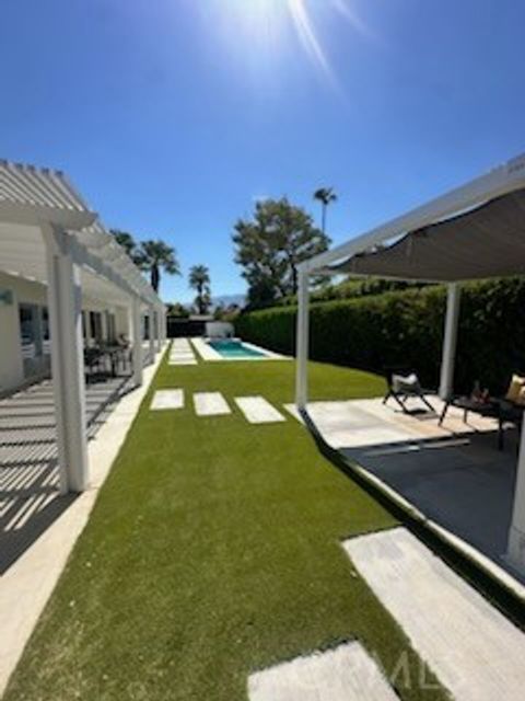 A home in Palm Springs