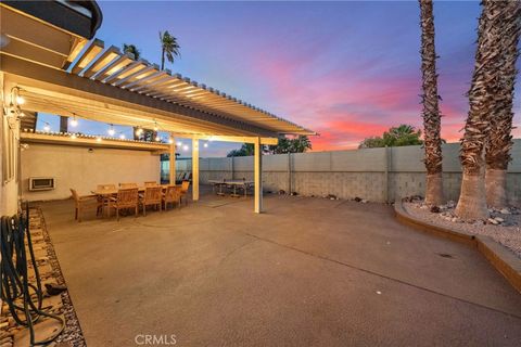 A home in Palm Springs