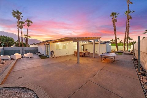 A home in Palm Springs