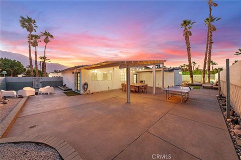 A home in Palm Springs