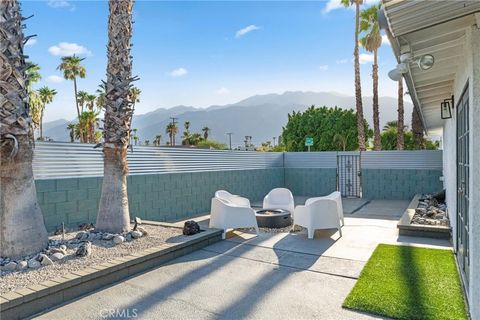 A home in Palm Springs