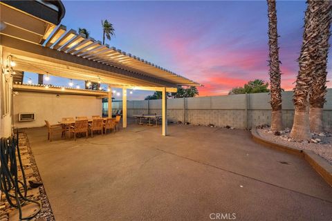 A home in Palm Springs