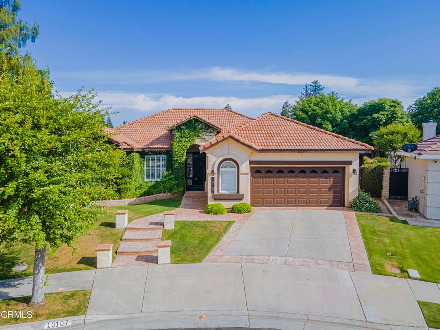 Stunning home in The Greens Adult Community at Seven Oaks has been impeccably maintained and extensively upgraded. Enjoy a huge family room featuring backyard views and natural light plus a linear electric fireplace surrounded by a lovely wood mantle, trim and shiplap on the walls. There is classic crown molding and plantation shutters throughout most of the home. The kitchen features granite counters and backsplash plus a breakfast bar. Spacious kitchen dining area surrounded by windows has a built-in bench w/ extra storage and shiplap details. The huge primary suite features decorative shiplap and two walk-in closets. The bathroom has been fully renovated w/ quartz counters, high-end tile in the shower and around the tub, frameless glass shower enclosure, new cabinets and more. The guest bathroom has also been fully renovated. You will love the beautifully landscaped backyard which includes a heated, PebbleTec spool w/ a rock waterfall, an Alumawood patio pergola and a gazebo.