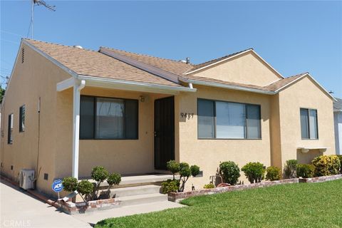 A home in Downey