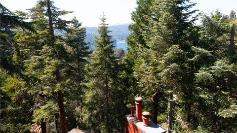 A home in Lake Arrowhead