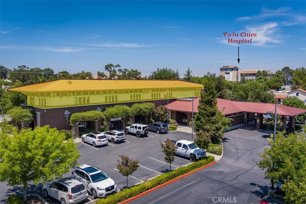 +/- 3,779 sq. ft. of second floor medical office space for lease. Prime corner location in close proximity to Twin Cities Hospital, multiple medical facilities & residential housing developments nearby. Total of 48 parking spaces; 4 are handicapped. Elevator served. APN: 040-280-048. Lease rate: $2.25 sq. ft., NNN ($.67). Available 3/1/2024.