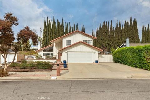 A home in La Habra