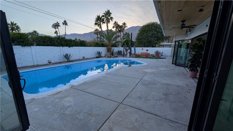 A home in Palm Springs