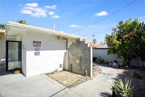 A home in Palm Springs