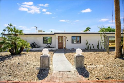 A home in Palm Springs