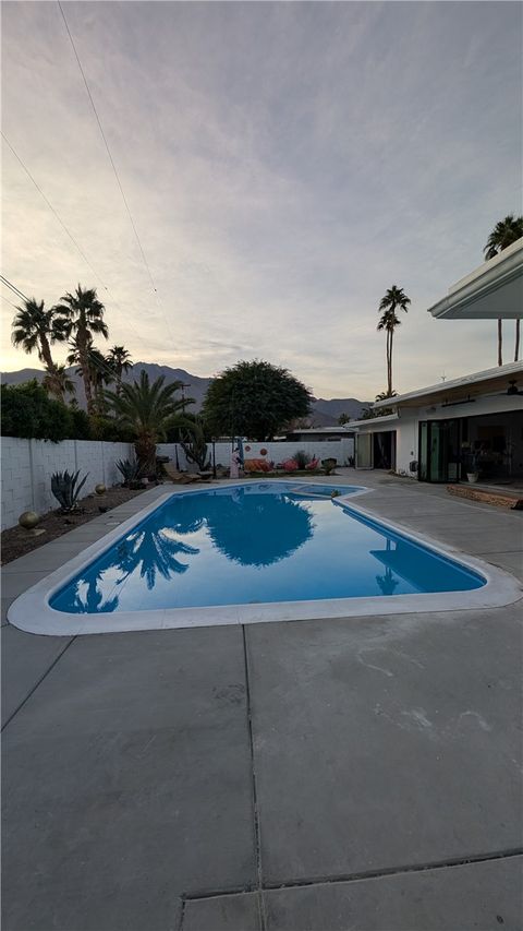 A home in Palm Springs