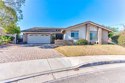 A home in Fullerton