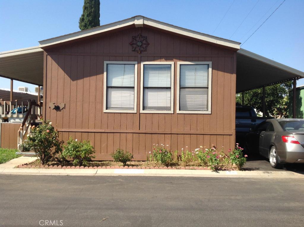Great Starter Home in a nice Family Community Park, Home features: 2 Bedrooms, 2 Bathrooms, Living Room, Dining Room, Laundry Room, Backyard, 2 sheds, Open Porch, close to 60 Fwy must see!