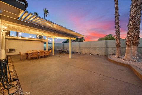 A home in Palm Springs